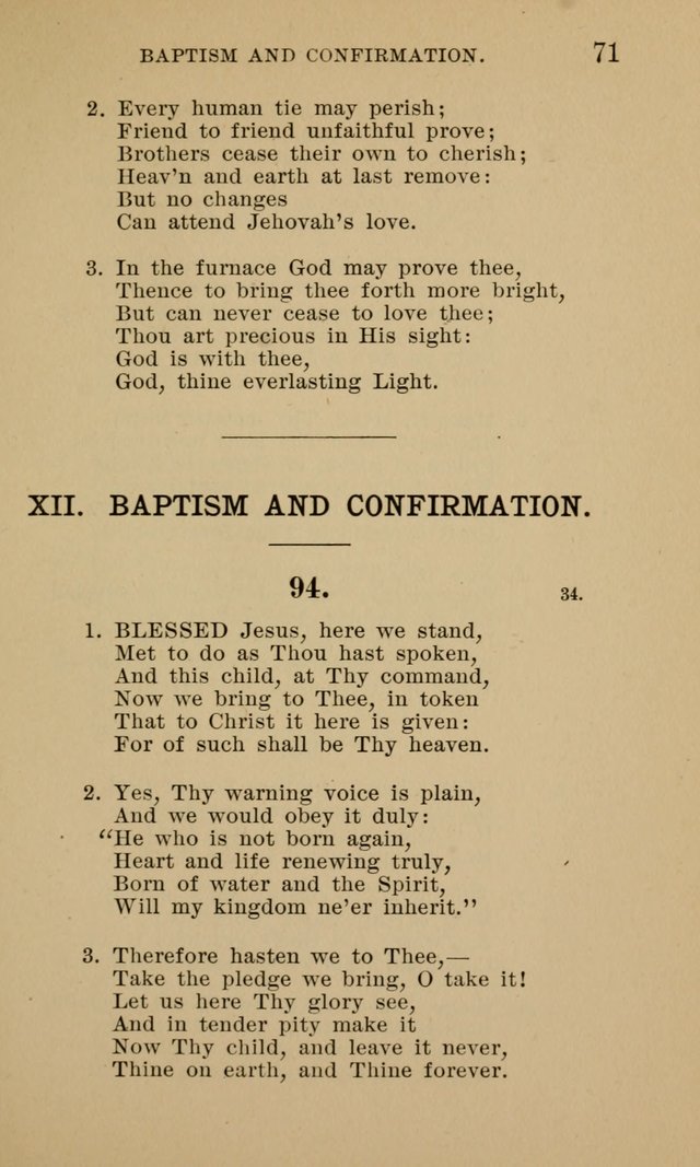 Hymnal for Evangelical Lutheran Missions page 71