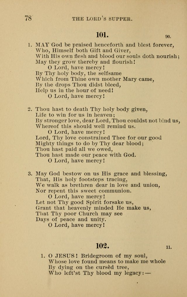 Hymnal for Evangelical Lutheran Missions page 78