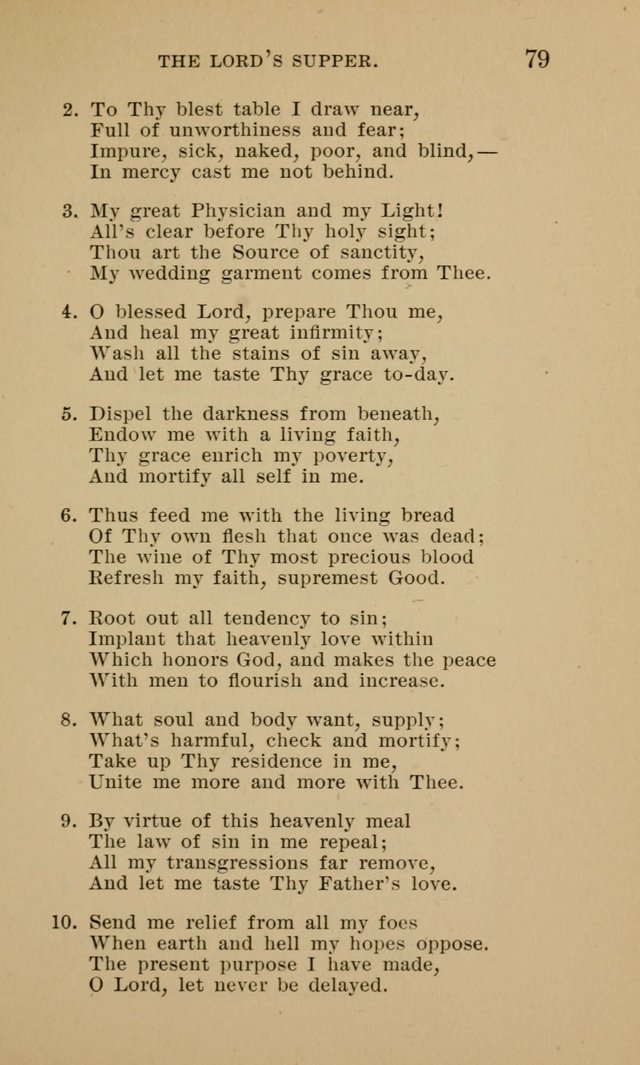Hymnal for Evangelical Lutheran Missions page 79