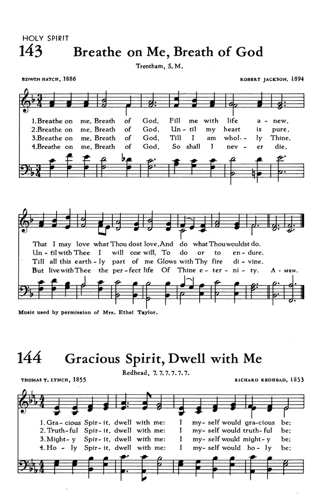 The Hymnal of The Evangelical United Brethren Church page 146