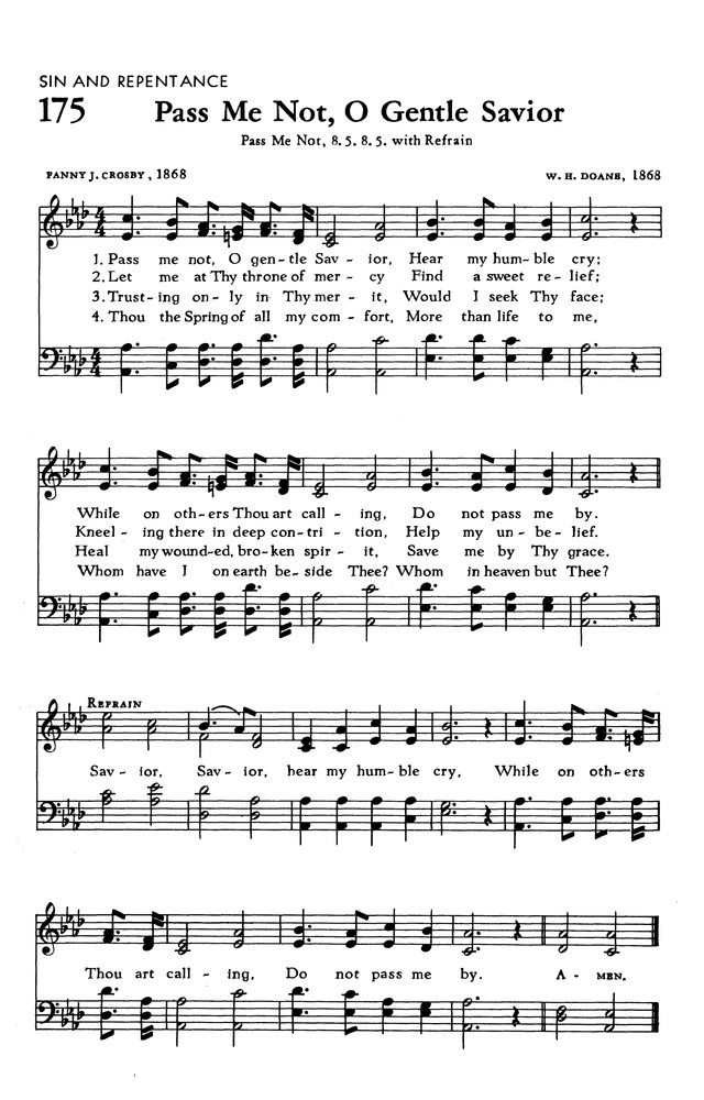 The Hymnal of The Evangelical United Brethren Church page 174