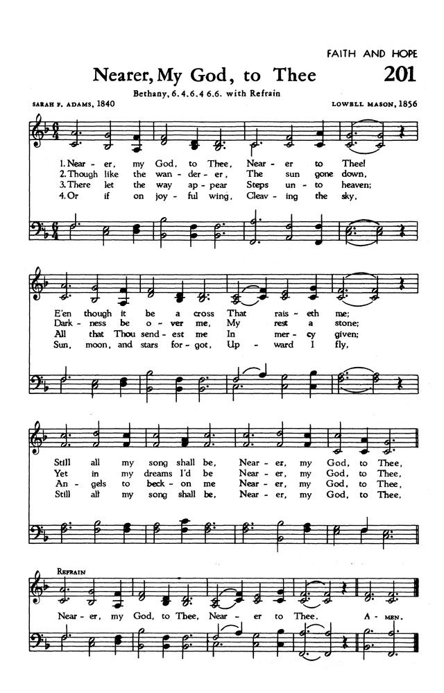 The Hymnal of The Evangelical United Brethren Church page 197