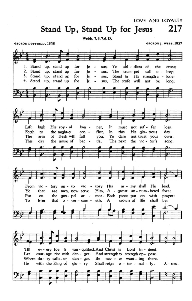 The Hymnal of The Evangelical United Brethren Church page 211