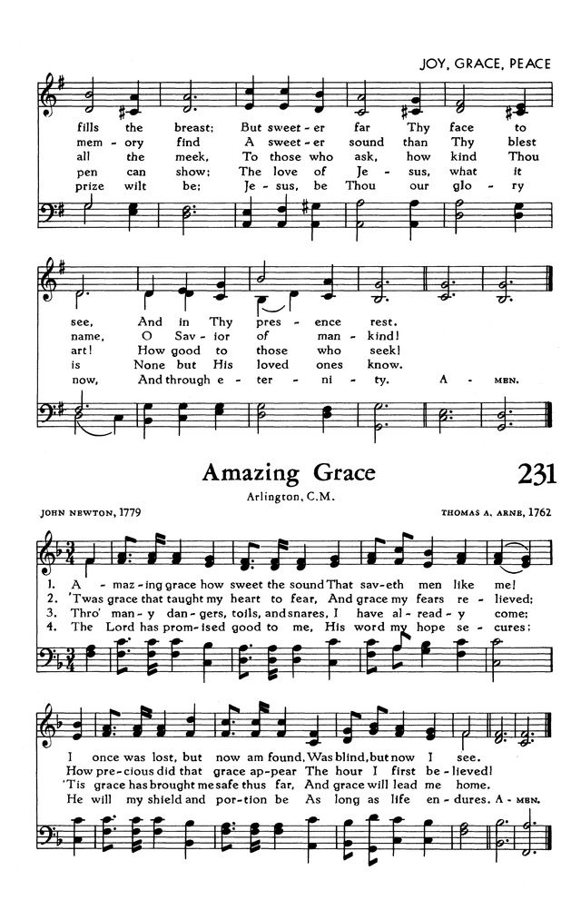 The Hymnal of The Evangelical United Brethren Church page 223