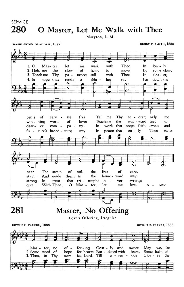 The Hymnal of The Evangelical United Brethren Church page 264