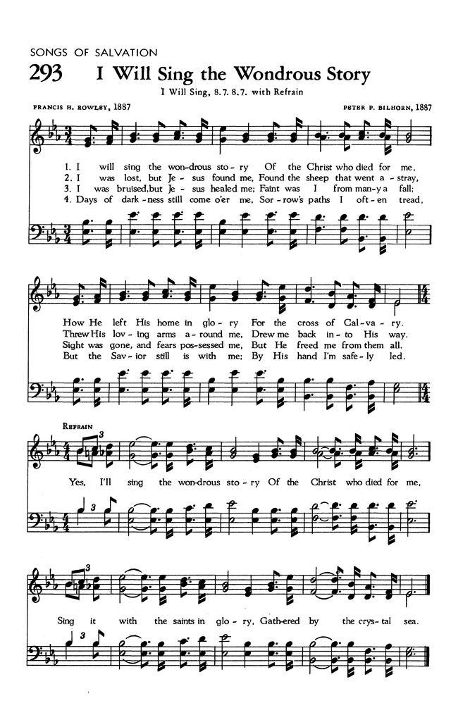 The Hymnal of The Evangelical United Brethren Church page 276