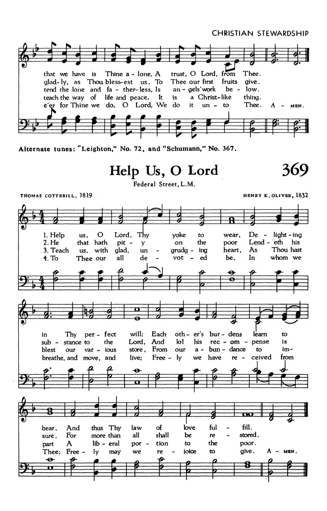 The Hymnal of The Evangelical United Brethren Church page 339