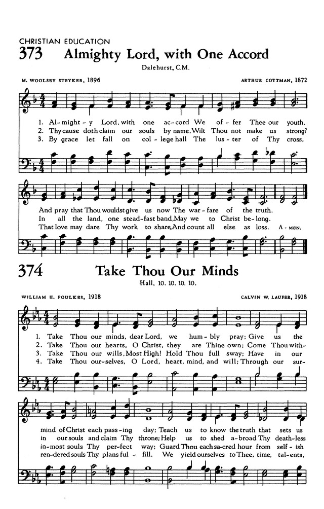 The Hymnal of The Evangelical United Brethren Church page 342