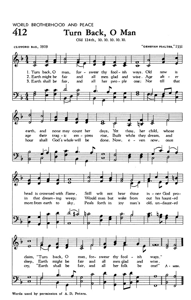 The Hymnal of The Evangelical United Brethren Church page 374