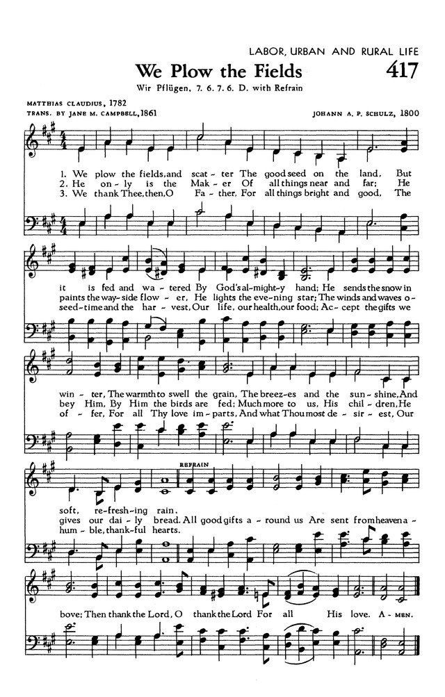 The Hymnal of The Evangelical United Brethren Church page 379
