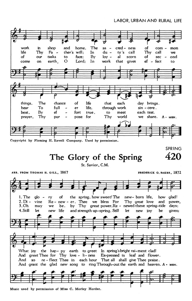 The Hymnal of The Evangelical United Brethren Church page 381