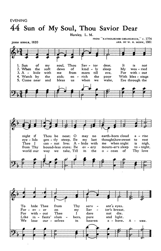 The Hymnal of The Evangelical United Brethren Church page 60