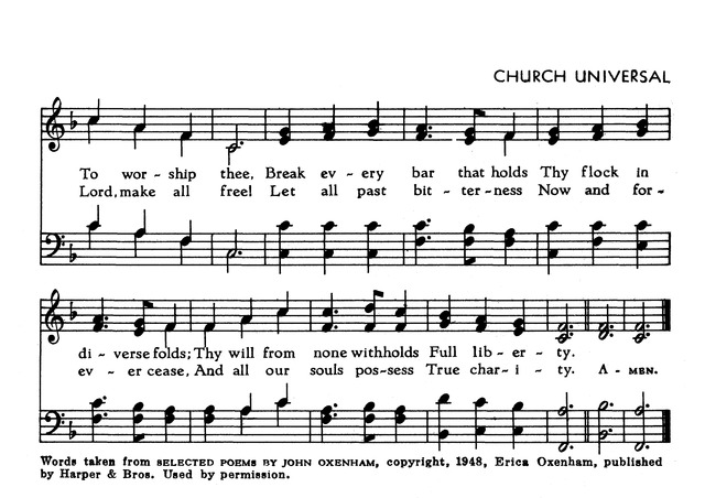 The Hymnal of The Evangelical United Brethren Church page Z310