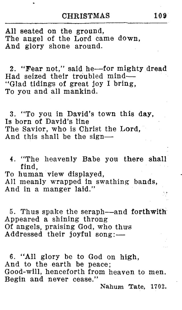 Hymnal for Church and Home (2nd ed.) page 109