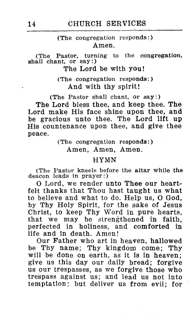 Hymnal for Church and Home (2nd ed.) page 14