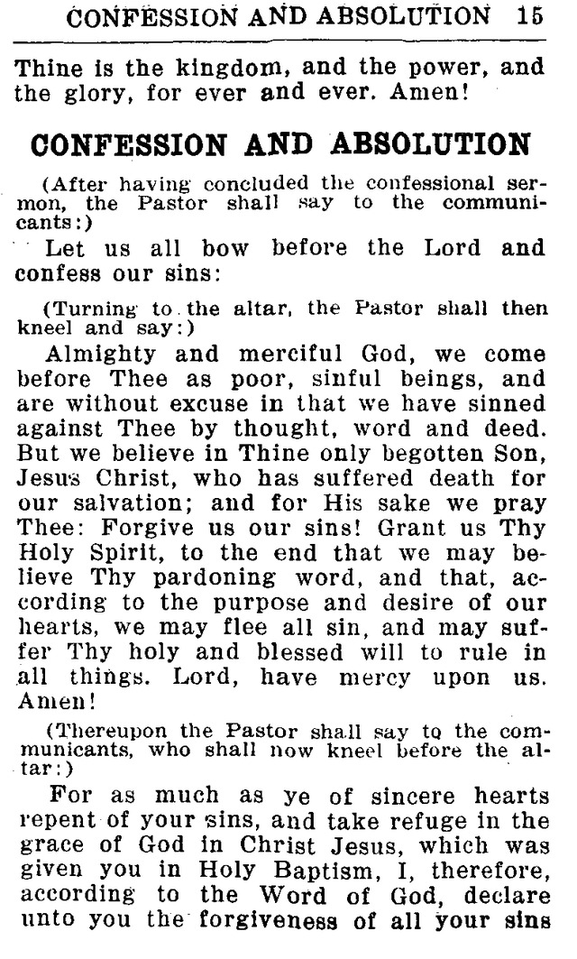 Hymnal for Church and Home (2nd ed.) page 15