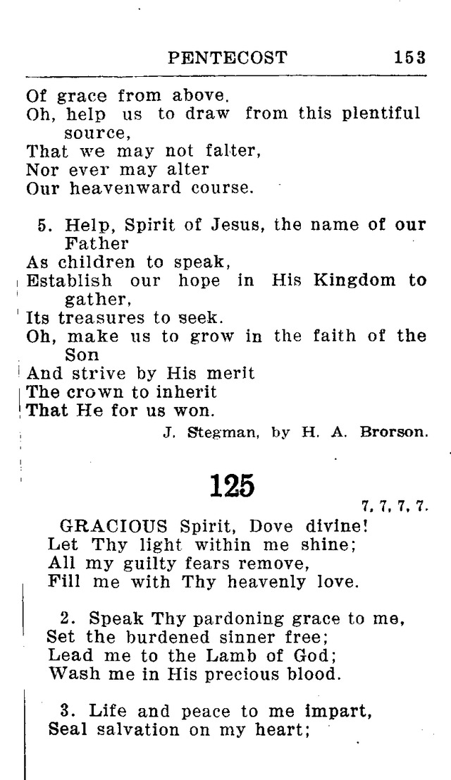 Hymnal for Church and Home (2nd ed.) page 153