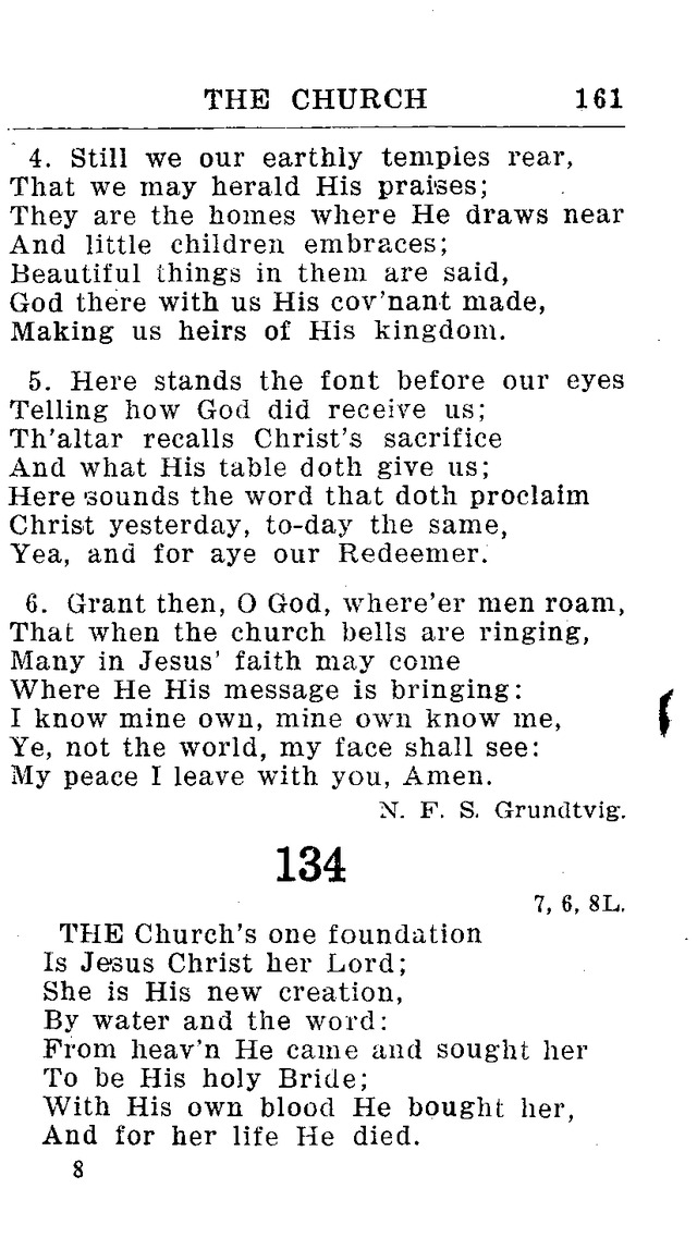 Hymnal for Church and Home (2nd ed.) page 161