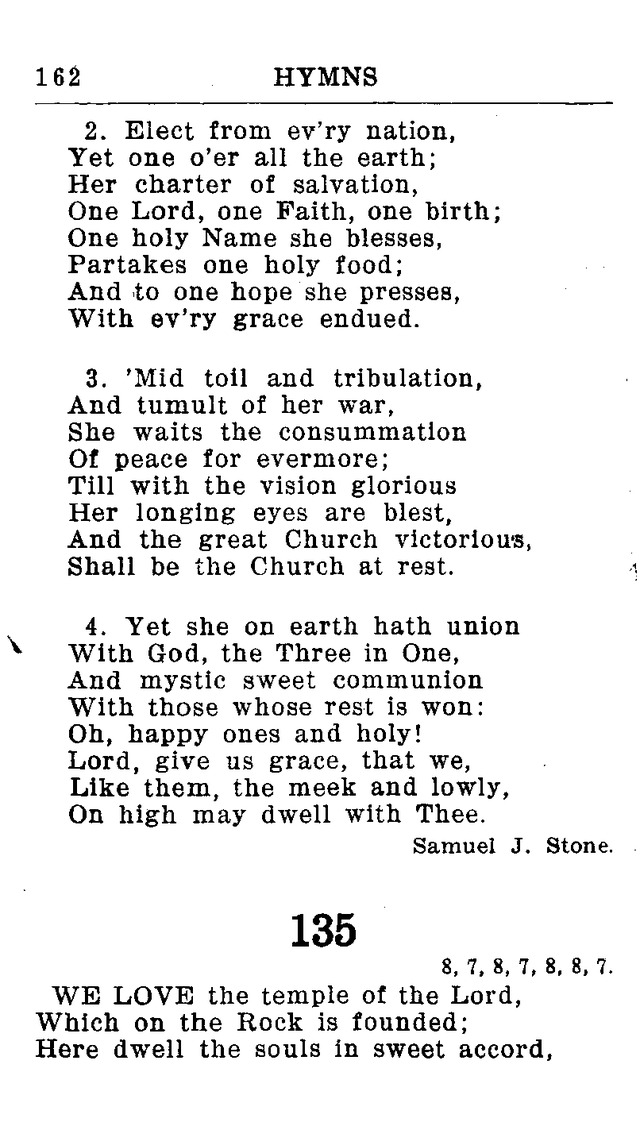 Hymnal for Church and Home (2nd ed.) page 162