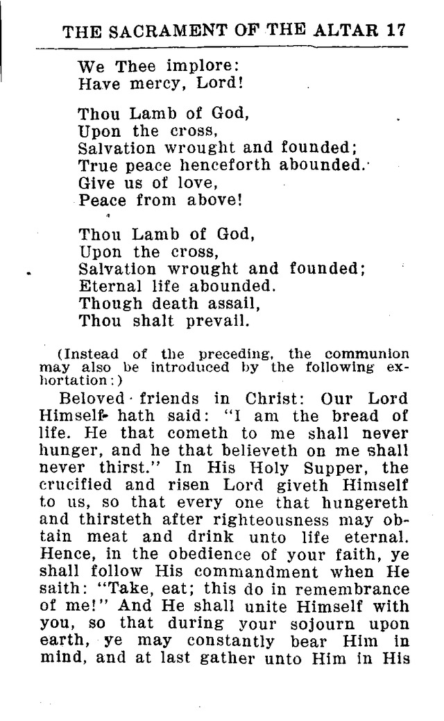 Hymnal for Church and Home (2nd ed.) page 17