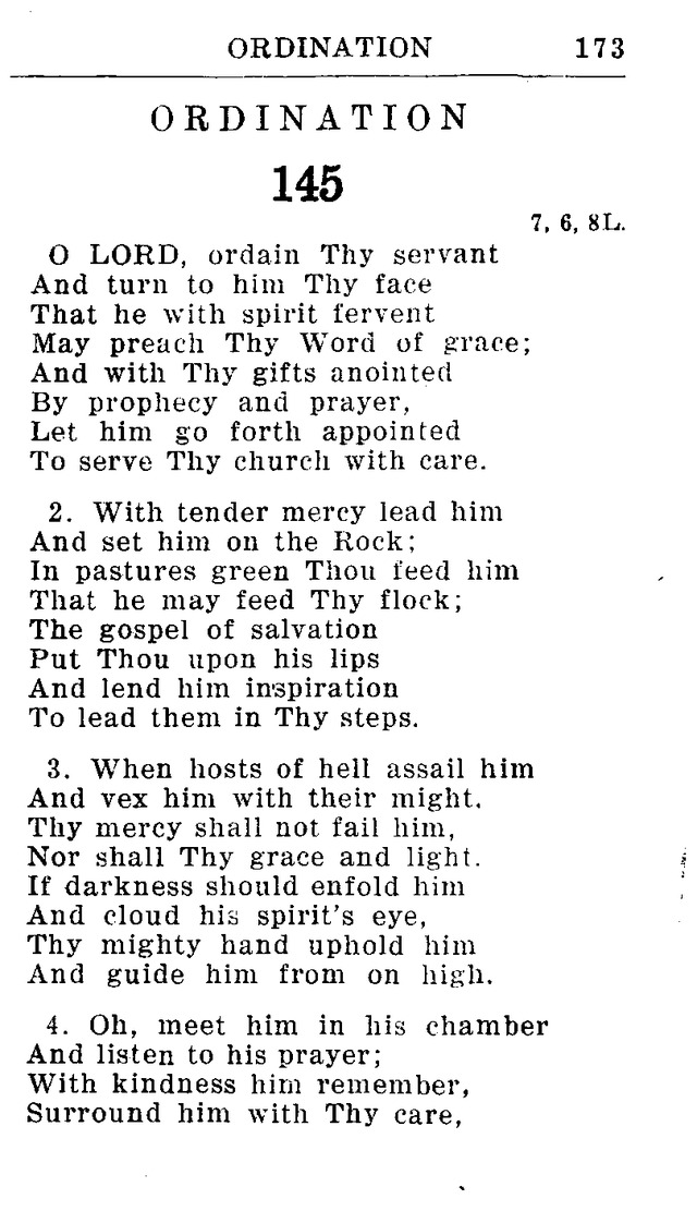 Hymnal for Church and Home (2nd ed.) page 173