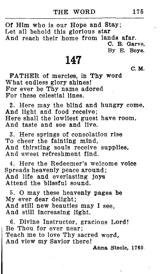 Hymnal for Church and Home (2nd ed.) page 175