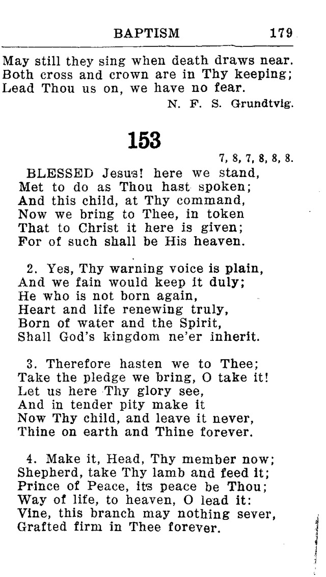 Hymnal for Church and Home (2nd ed.) page 179