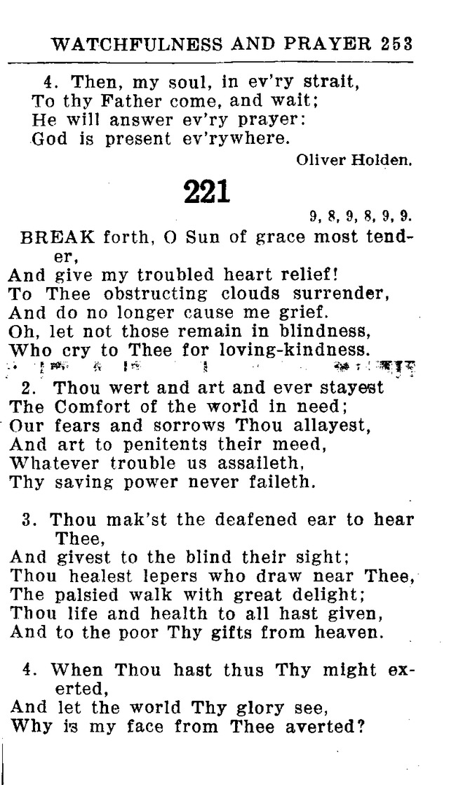 Hymnal for Church and Home (2nd ed.) page 253