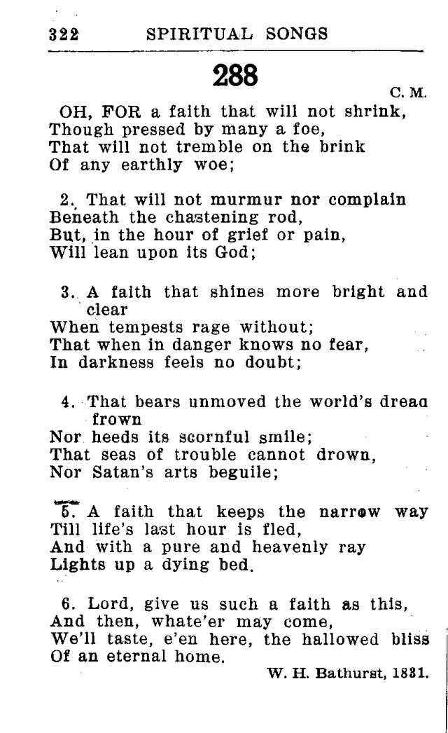 Hymnal for Church and Home (2nd ed.) page 322