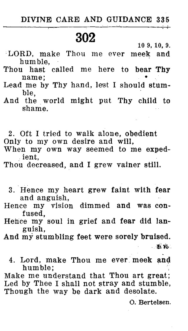 Hymnal for Church and Home (2nd ed.) page 335