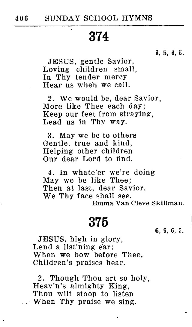 Hymnal for Church and Home (2nd ed.) page 406