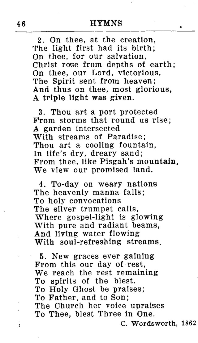 Hymnal for Church and Home (2nd ed.) page 46