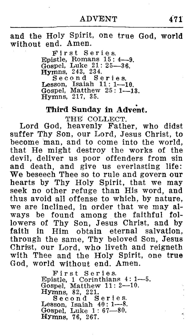 Hymnal for Church and Home (2nd ed.) page 471