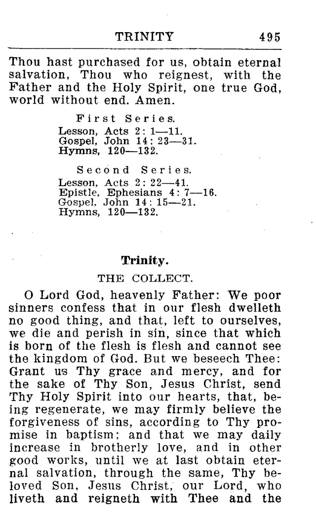 Hymnal for Church and Home (2nd ed.) page 495