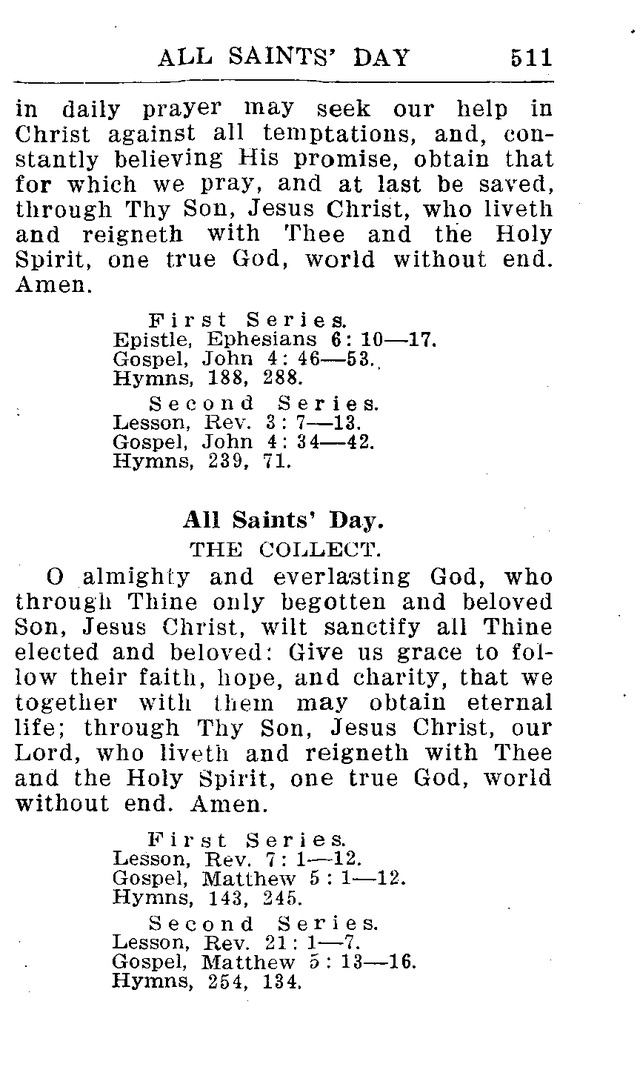 Hymnal for Church and Home (2nd ed.) page 511