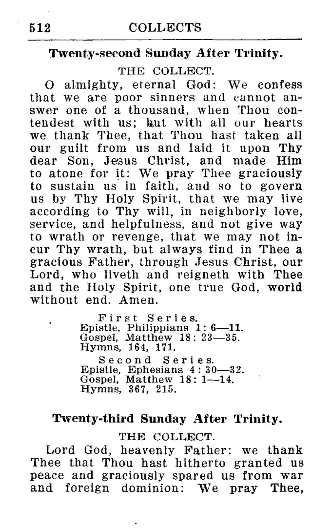 Hymnal for Church and Home (2nd ed.) page 512