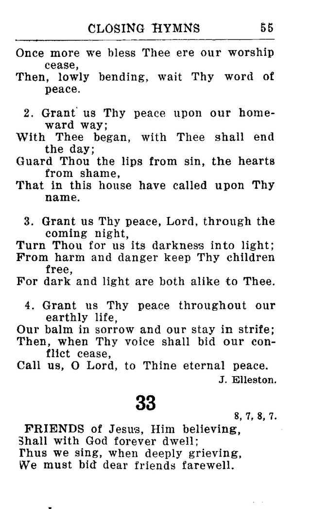 Hymnal for Church and Home (2nd ed.) page 55