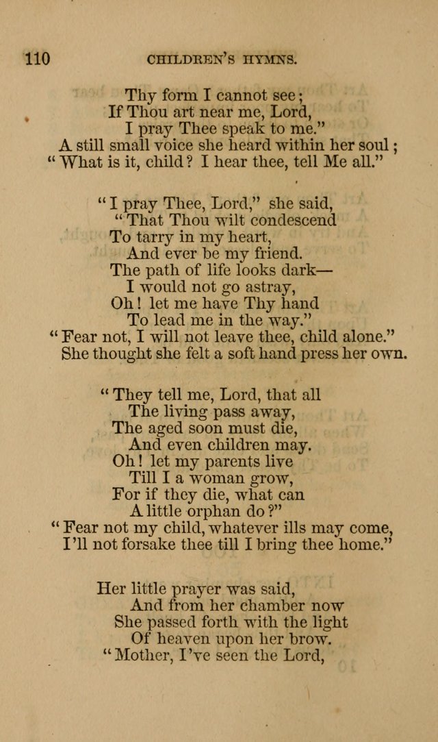 Hymns for First-Day Schools page 110