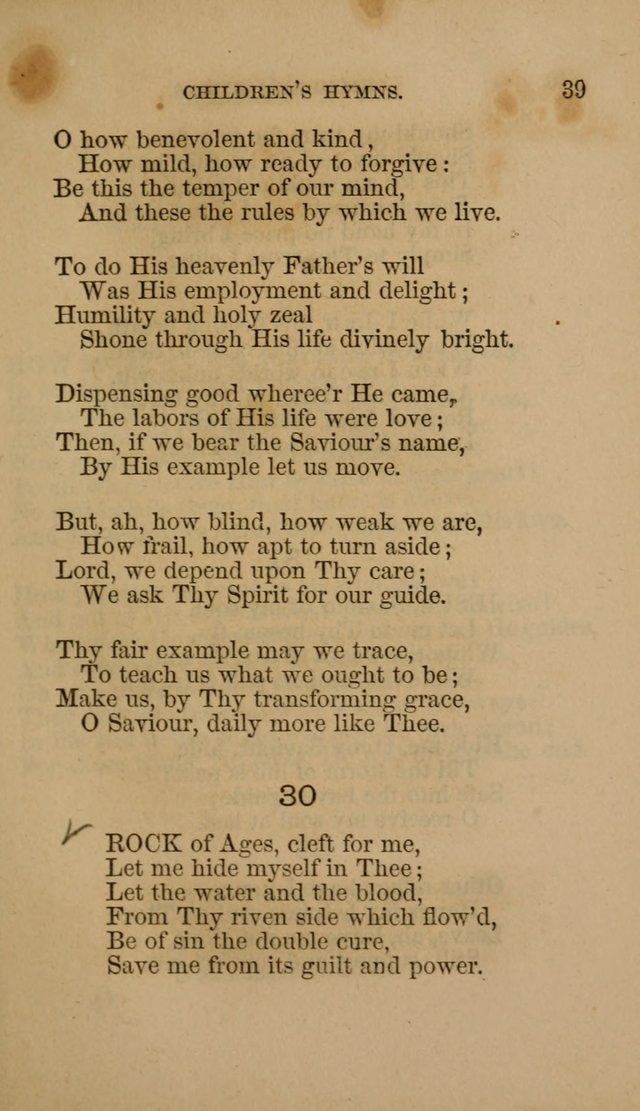 Hymns for First-Day Schools page 39