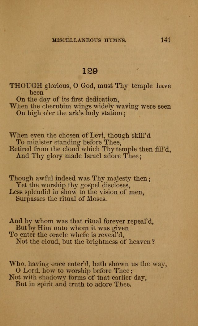 Hymns for First-Day Schools (Rev. and Enl.) page 141