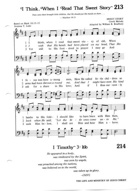 Hymns for the Family of God page 189