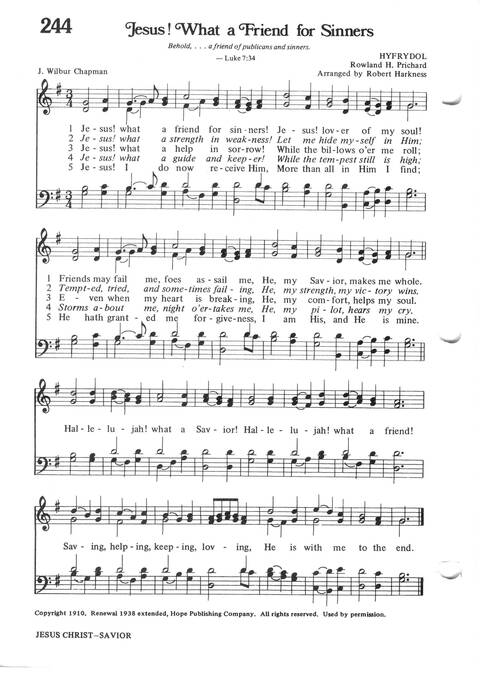 Hymns for the Family of God page 216