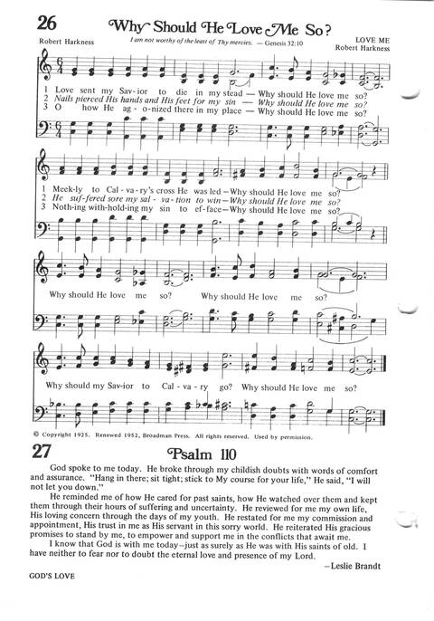 Hymns for the Family of God page 26