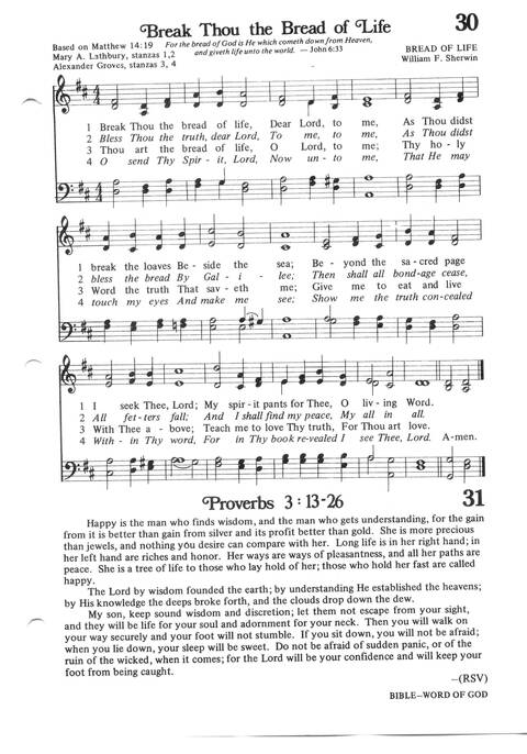 Hymns for the Family of God page 29