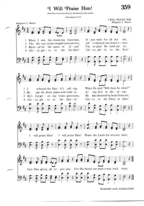 Hymns for the Family of God page 335