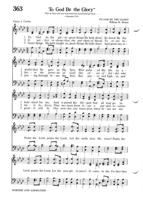 Hymns for the Family of God page 338