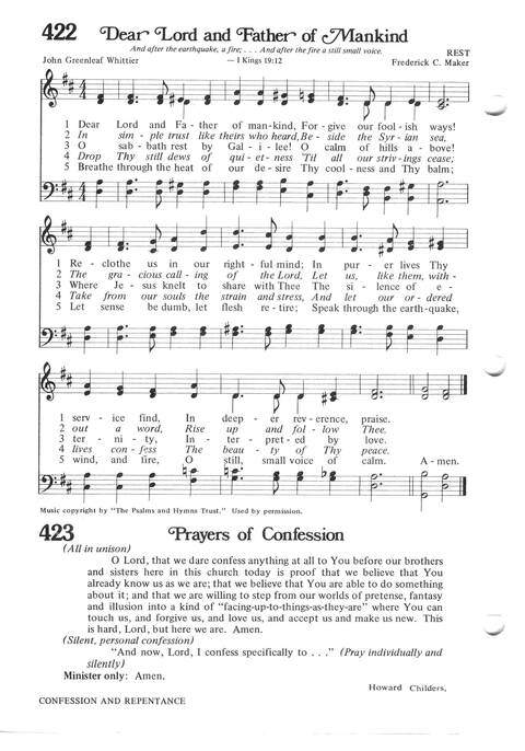 Hymns for the Family of God page 390
