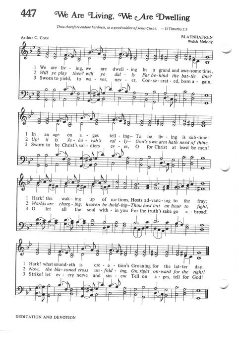 Hymns for the Family of God page 412