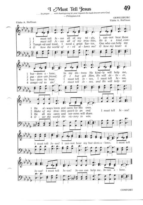 Hymns for the Family of God page 45