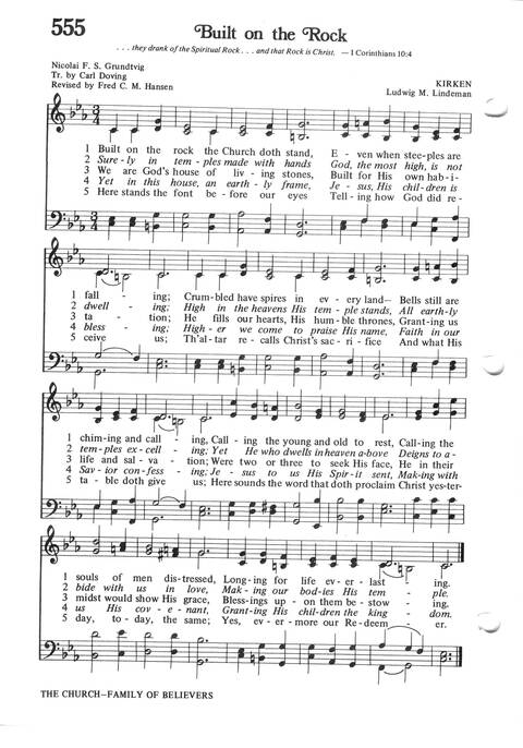 Hymns for the Family of God page 498